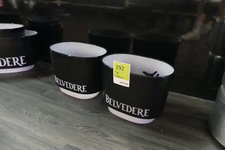 2x Belvedere Flaschenkühler mit Dosierer